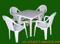 户外塑料桌椅大排档桌椅