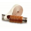 耐热缠带在设计上适合搭配耐热套管使用，作为管线路的末端密封物
