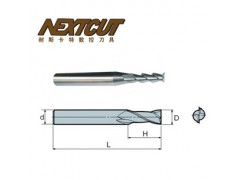 供应安微钢性好焊刃钨钢铣刀具 二刃铝用平底立铣刀标准型