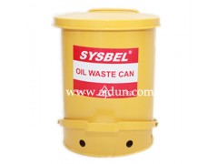 杭州sysbel油渍废弃物防火垃圾桶6加仑-21加仑 化学品