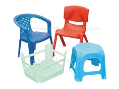 儿童椅模具,桌椅模具，塑料模具
