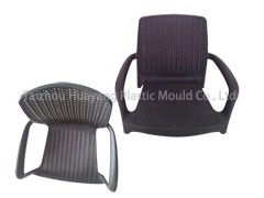 仿藤塑料椅模具,桌椅模具，塑料模具