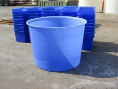 供应深圳塑料圆桶 1立方圆形塑料桶 腌制桶 纺织漂染桶