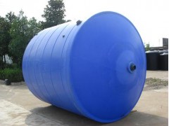 供应周口塑料水箱 15吨锥底水箱 15立方圆柱锥底水箱