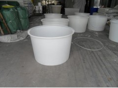 供应500L塑料圆桶 宜昌塑料桶 圆形叉车桶