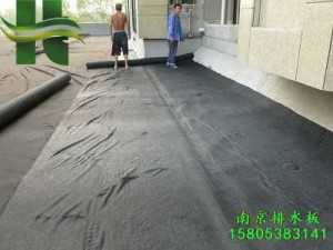 2公分车库排水板南京建筑排水板土工布供应