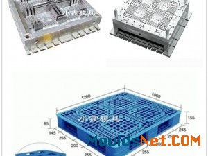 中国塑胶模具厂家川字PP地板模具制作