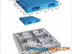 中国注塑模具加工1112网格塑料垫板模具
