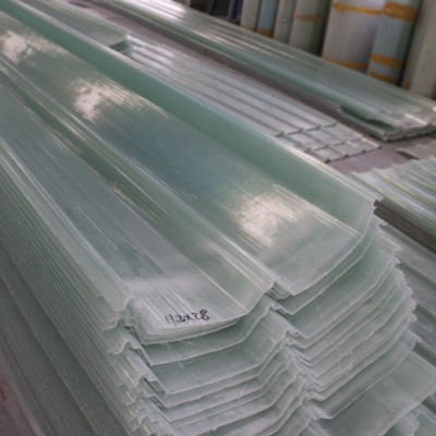 FRP玻璃钢采光板采光瓦 温室大棚阻燃型树脂纤维瓦生产厂家