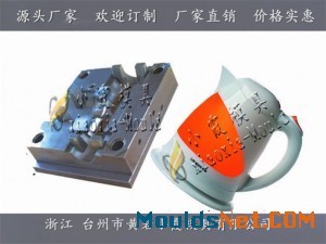 中国注塑模具加工1.2L电水壶外壳模具哪有模具厂家