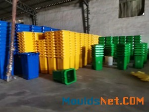 加强型塑料垃圾桶全国发货，哈尔滨塑料垃圾桶厂家制造